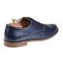 Pantofi barbati casual din piele naturala bleumarin - PABLM